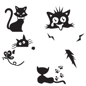 نقد و بررسی استیکر کلید پریز گراسیپا طرح گربه هاا بسته4 عددی توسط خریداران
