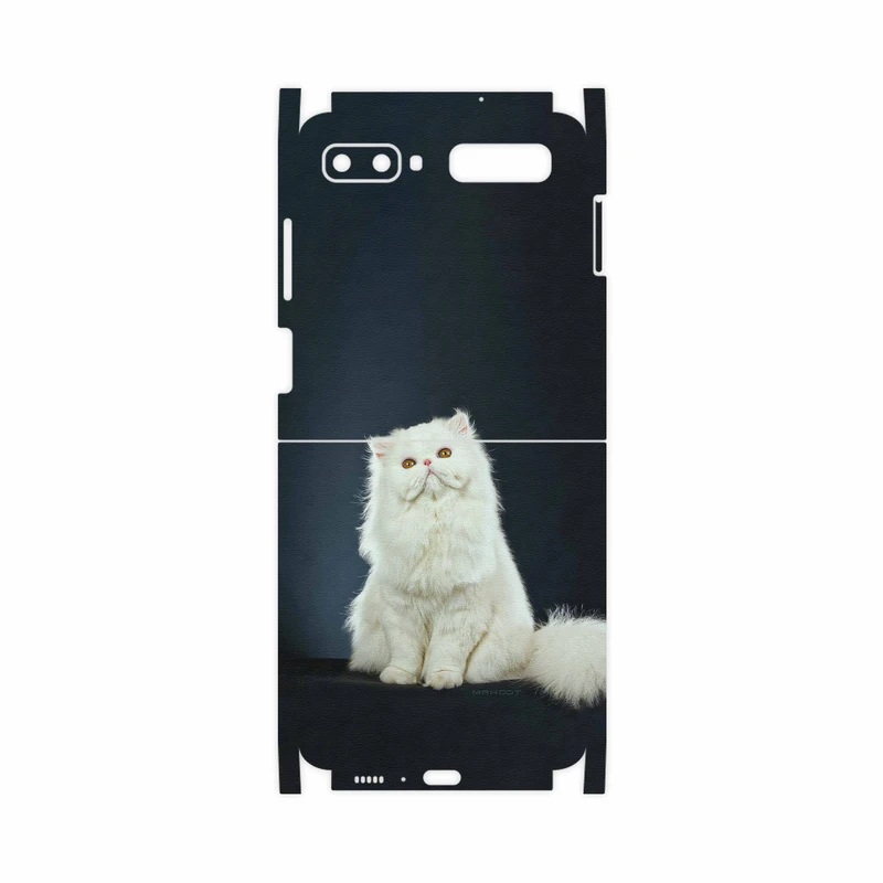 برچسب پوششی ماهوت مدل Persian-cat-FullSkin مناسب برای گوشی موبایل سامسونگ Galaxy Z Flip
