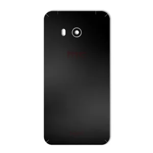 MAHOOT Black-color-shades Special Texture Cover Sticker for HTC U11