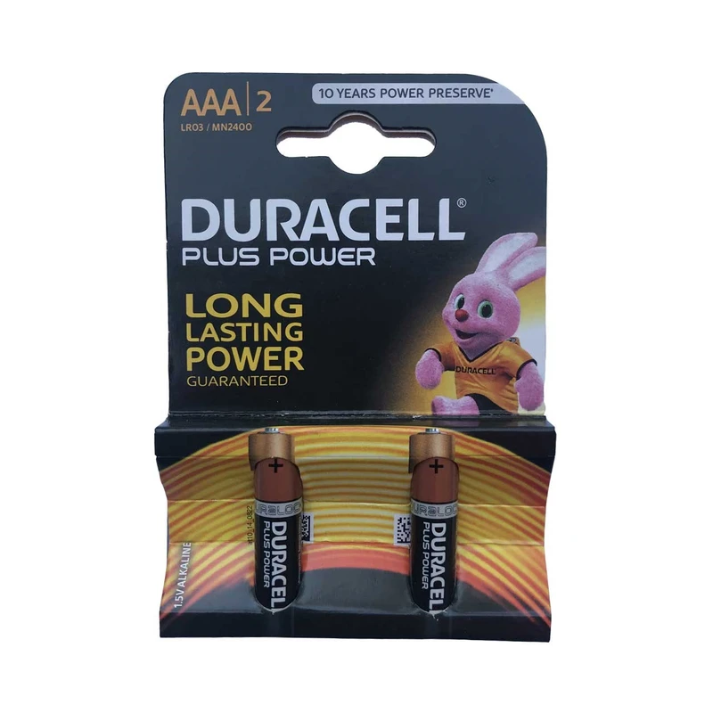 باتری نیم قلمی  مدل Plus Power بسته 2 عددی