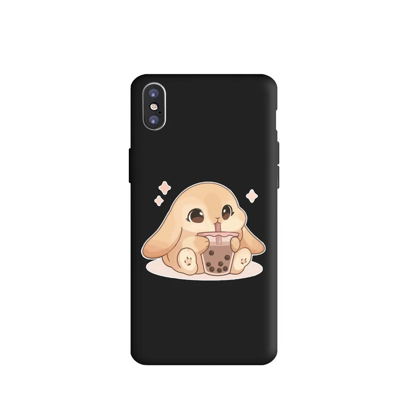 کاور قاب گوشی طرح خرگوش کیوت کد w1345 مناسب برای گوشی موبایل اپل iphone Xs max