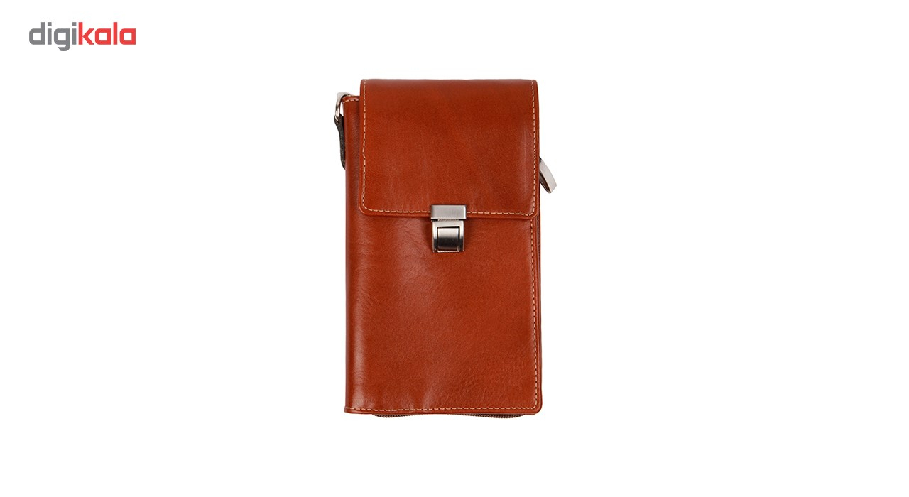 کیف پاسپورتی رویال چرم کد P3/1-Brown