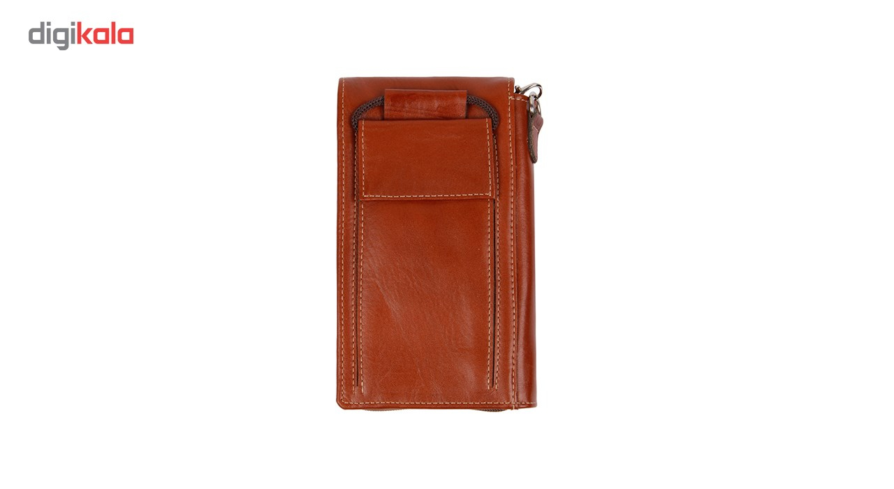 کیف پاسپورتی رویال چرم کد P3/1-Brown
