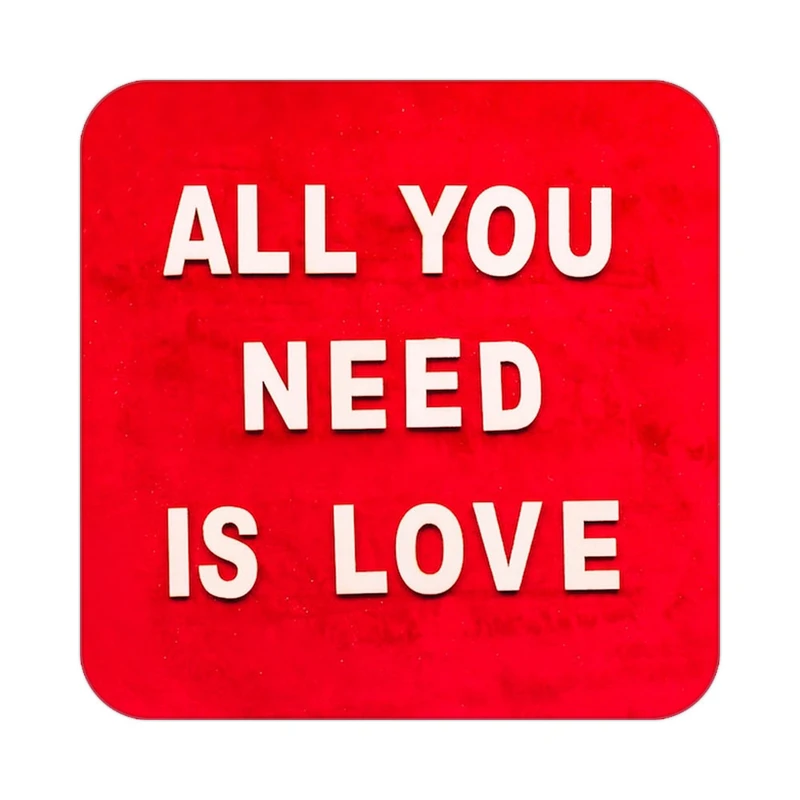 زیر لیوانی کاکتی طرح جملات انگیزشی و مثبت مدل mp24606