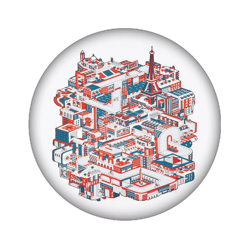 برچسب کنسول بازی مدل برج ایفل کد 2088