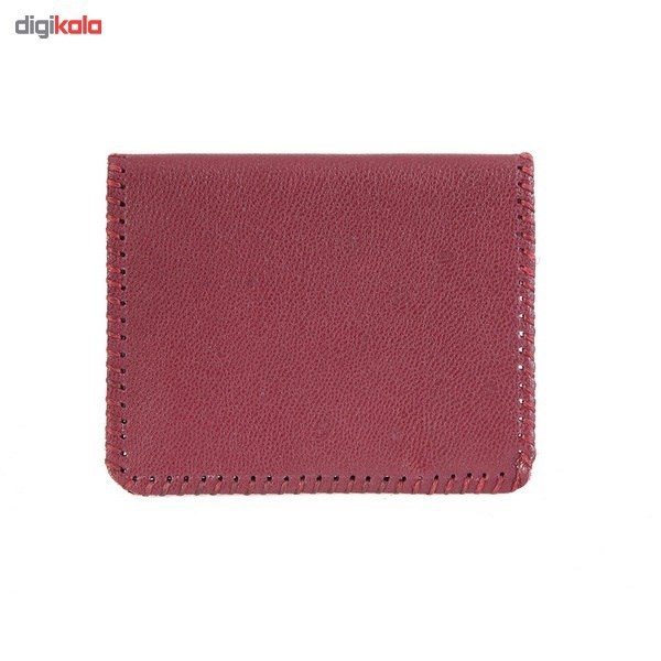 کیف پول چرم دست‌دوز دیبا کد 178001 جیبی