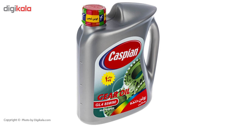 روغن گیربکس خودرو کاسپین مدل Gl4 85W90 حجم 3.8 لیتر