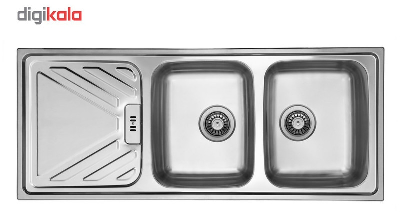سینک ظرفشوئی فرامکو مدل51 توکار در ابعاد50 در 120 سانتیمتر