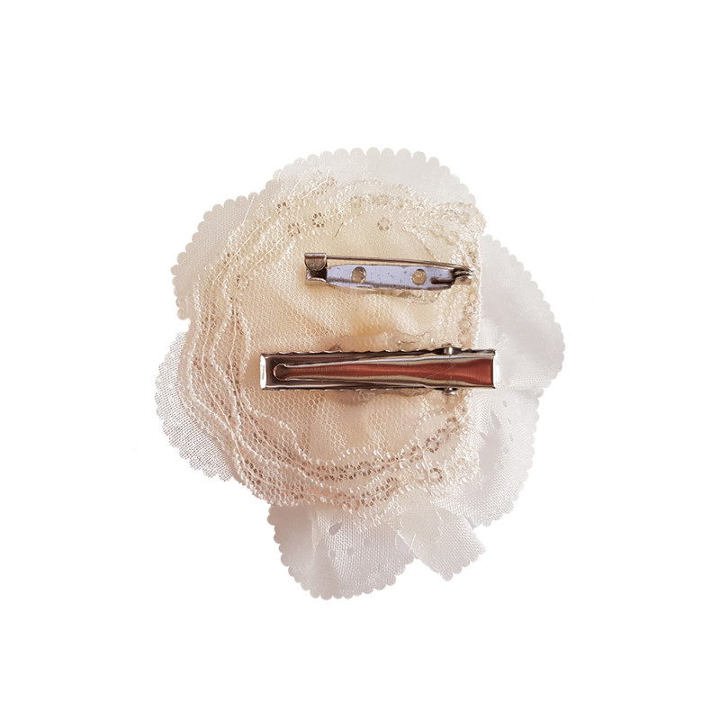 گل سینه زنانه سریر حجاب مدل گل رز 1