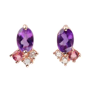 گوشواره جواهر ژوپی یر مدل N3301