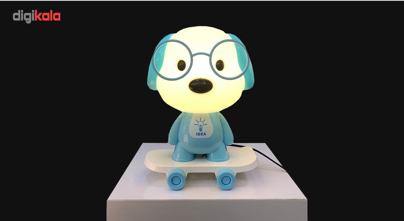 چراغ رومیزی ویتا لایتینگ مدل Blue Skating Dog