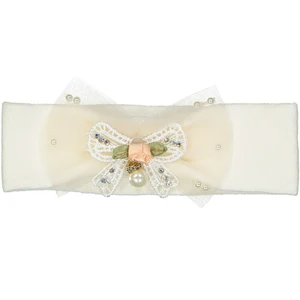 هدبند آلبی ماما مدل Floral Bow
