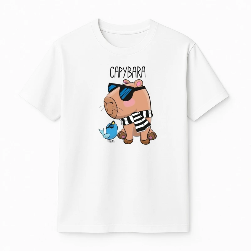 تی‌شرت آستین کوتاه پسرانه مدل سگ و جوجه کد v11 