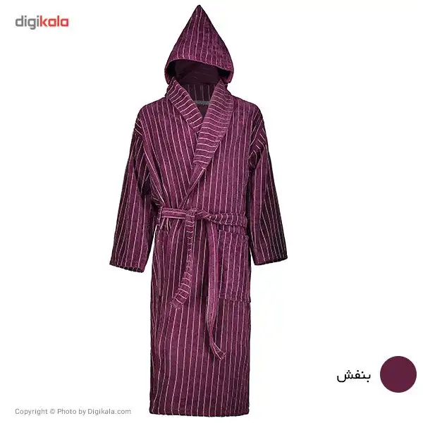 حوله پالتویی برق لامع مدل Lozan سایز 135