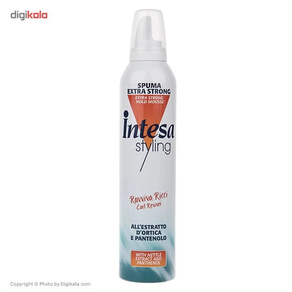 عکس شماره 2 : موس حالت دهنده مو اینتسا مدل ravviva ricci حجم 300 میلی لیتر