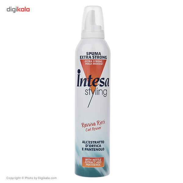 موس حالت‌ دهنده مو اینتسا مدل Ravviva Ricci حجم 300 میلی لیتر