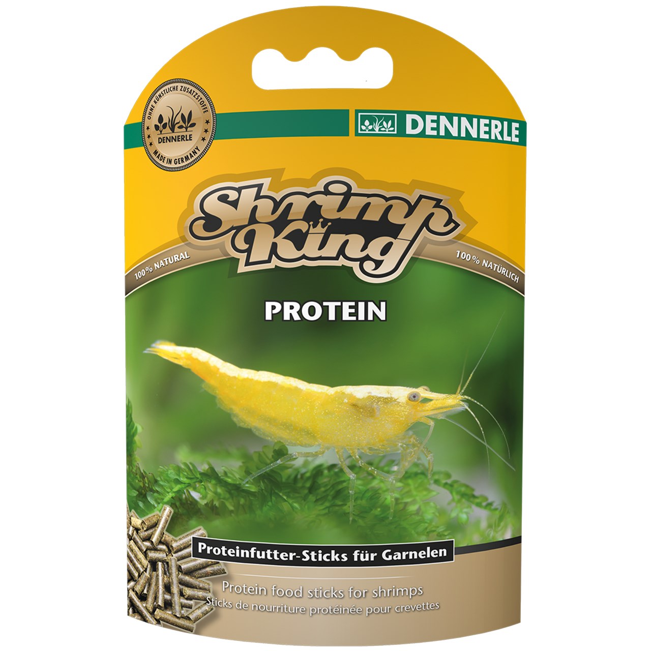 غذای پروتئین میگو دنرله مدل Shrimp King Protein  وزن45 گرم