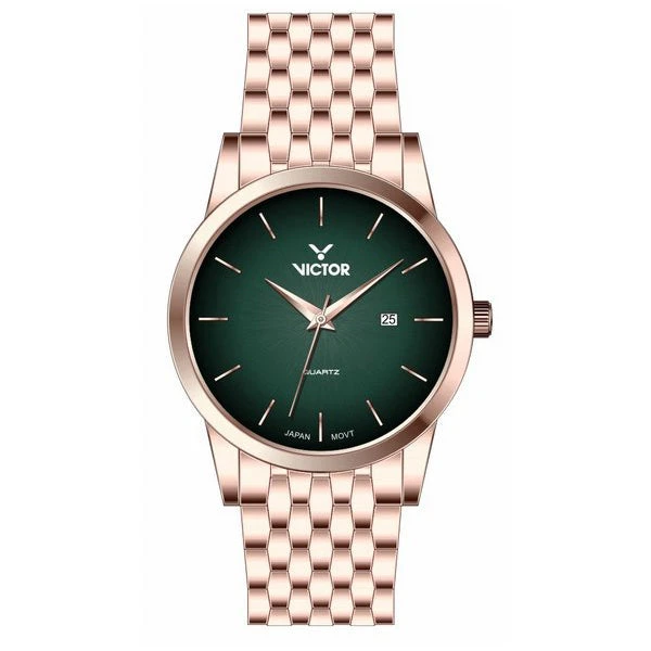 ساعت مچی عقربه‌ای کوارتز مردانه ویکتور مدل 1489M