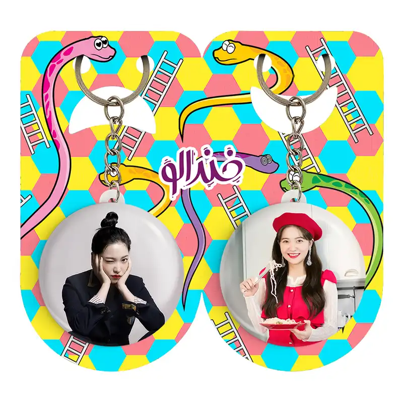 جاکلیدی خندالو مدل یری گروه رد ولوت Red Velvet کد 1958919596 مجموعه 2 عددی