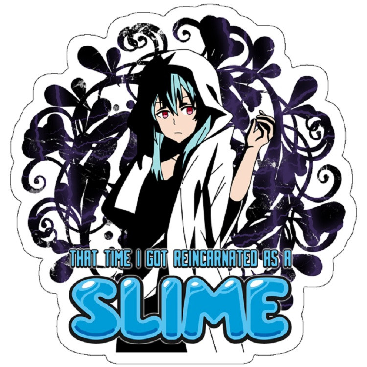 استیکر لپ تاپ مدل That Time I Got Reincarnated As a Slime Demon Lord Rimuru Tempest Lonely Sad