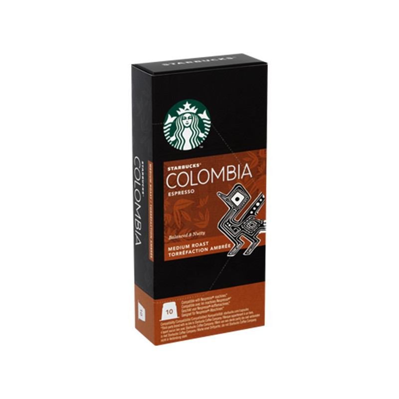 کپسول قهوه نسپرسو استارباکس مدل Starbucks Colombia کپسول قهوه نسپرسو استارباکس مدل Starbucks Colombia