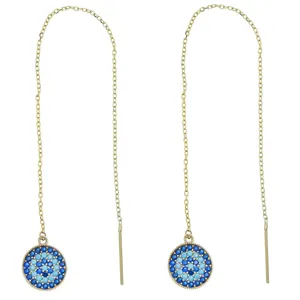 گوشواره طلا 18 عیار ماهک مدل ME0624