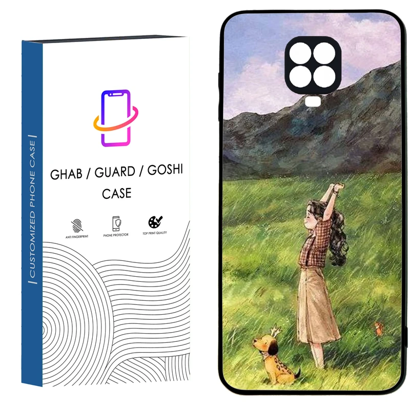 کاور قاب گارد گوشی طرح دخترانه کد 34 - TPU مناسب برای گوشی موبایل شیائومی Redmi Note 9s / Note 9 pro