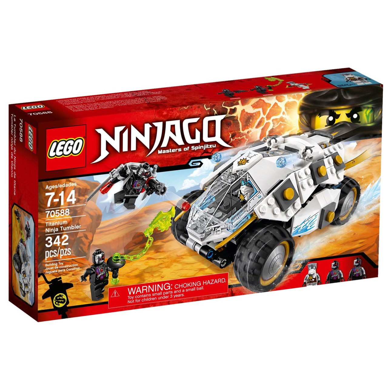 Lego ninjago sales titanium ninja