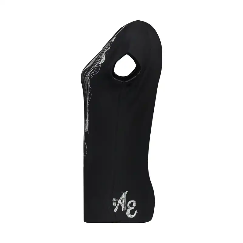 تی شرت آستین کوتاه زنانه مدل ZIBA-99-6584