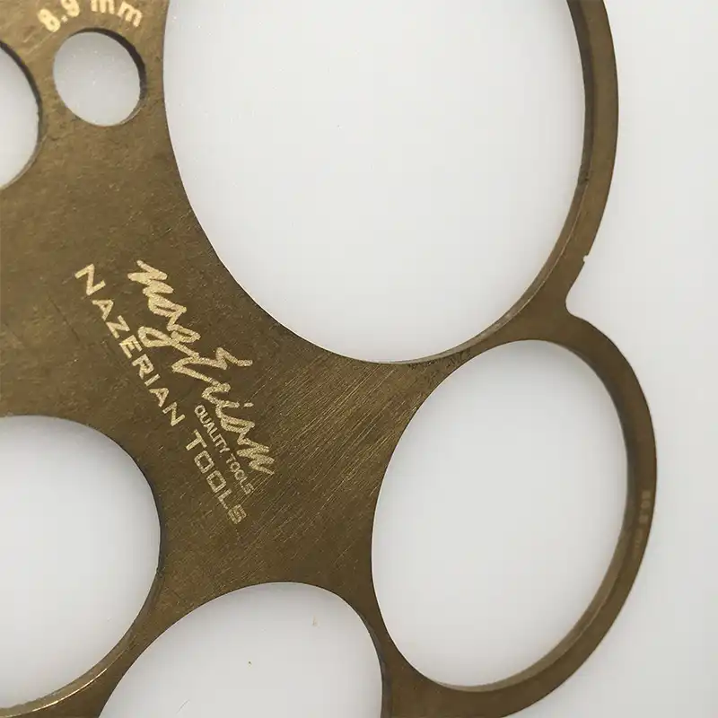 شابلون چرم دوزی ناظریان طرح دایره کد ST-R7