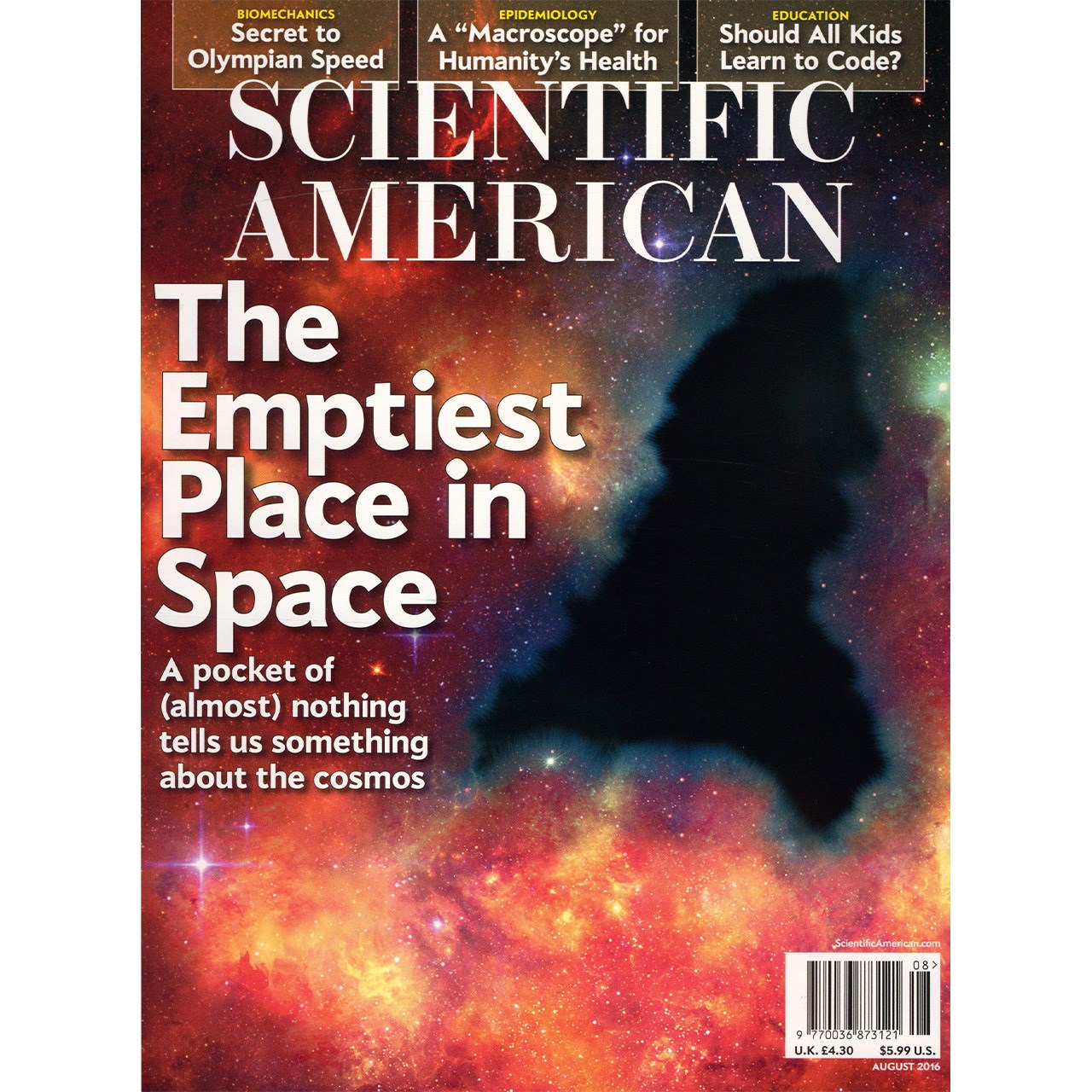 مجله ساینتیفیک امریکن - آگوست 2016