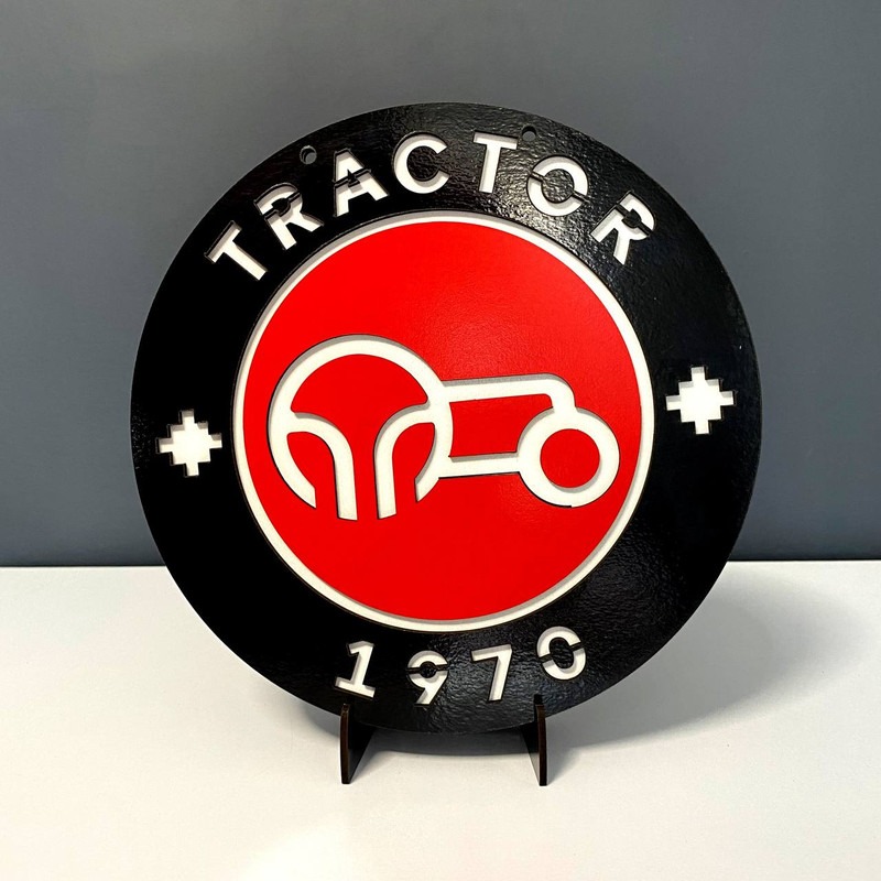 دیوارکوب طرح تراکتور