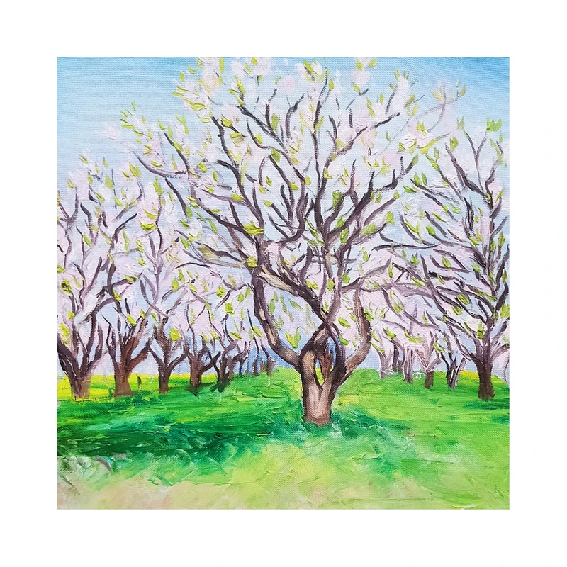 تابلو نقاشی رنگ روغن به سبک امپرسیونیسم کدG0295