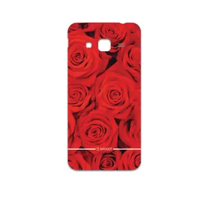 MAHOOT Red-Flower Cover Sticker for Samsung Galaxy J3 2016