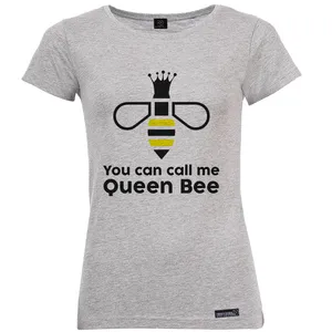 تی شرت آستین کوتاه زنانه 27 مدل Queen Bee کد MH1368