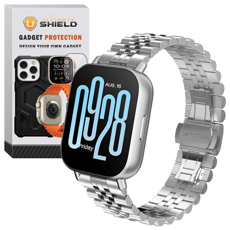 بند آلتیمیت شیلد مدل 5Row TW مناسب برای ساعت هوشمند شیائومی Redmi watch 5 Active 22mm