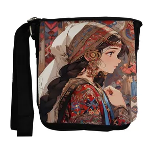  کیف رودوشی طرح دختر شرقی کد nb269