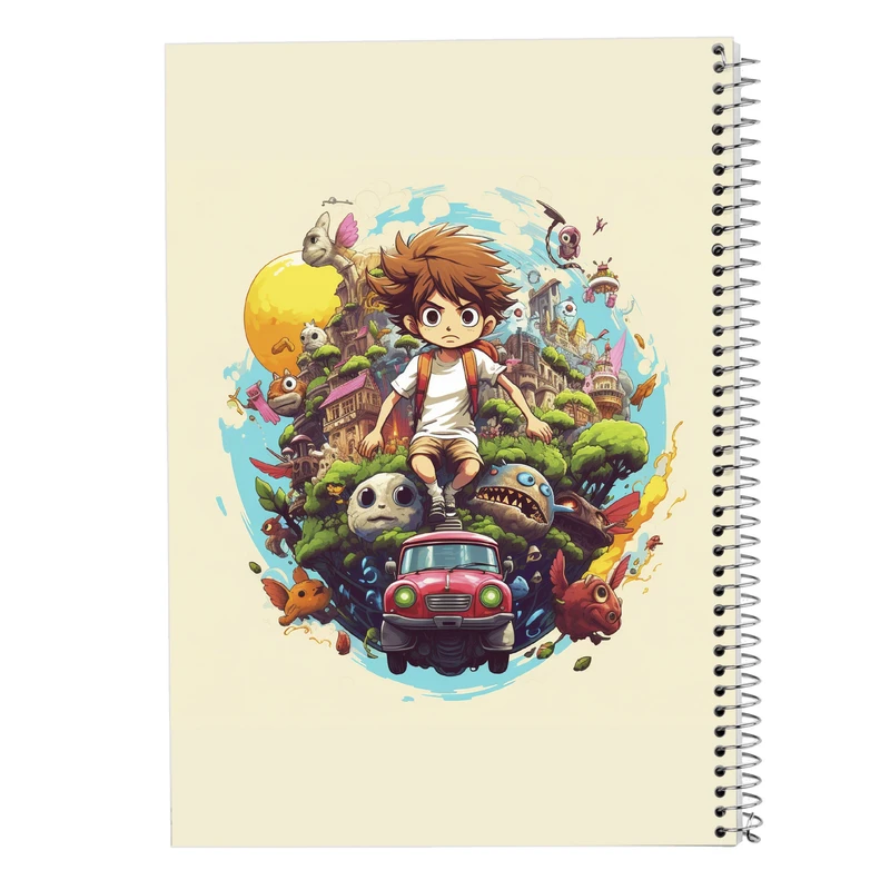 دفتر مشق 50 برگ مدوپد مدل Ghibli کد DF2569