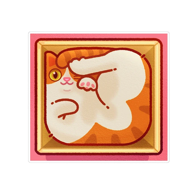 استیکر لپ تاپ ماسا دیزاین طرح CAT مدل STKA00412