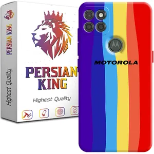 Persian King RED-HAFT 21 Cover For Motorola Moto G9 power