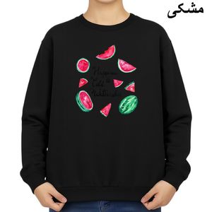سویشرت زنانه مدل هندوانه یلدایی کد v11 