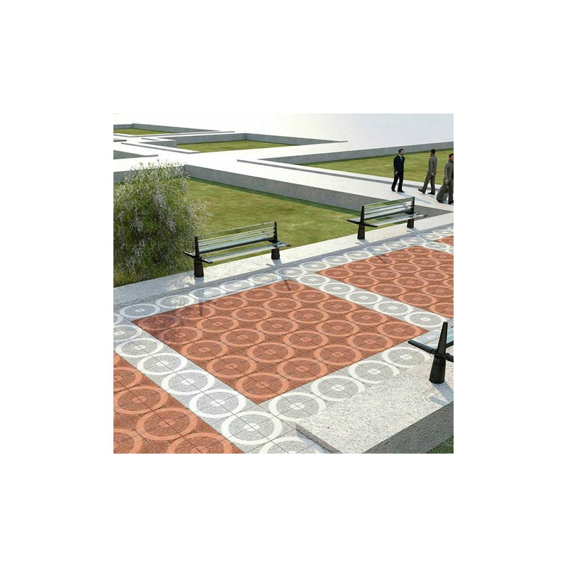 قالب صنعتی مدل سنگ واش بتن