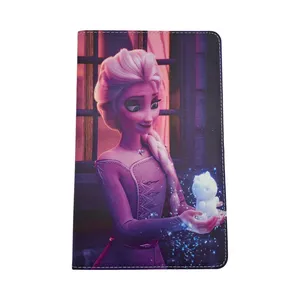 کیف کلاسوری مدل کت کات طرح فروزن مناسب برای تبلت سامسونگ Galaxy TAB A 10.1 T515