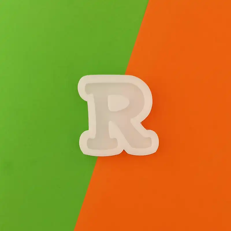 قالب رزین مدل حروف انگلیسی طرح R