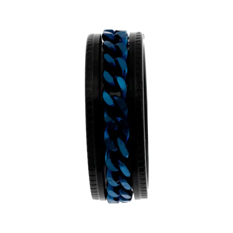 انگشتر مردانه برانت مدل زنجیر