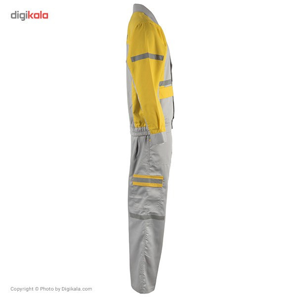 کاپشن و شلوار مهندسی خادم مدل طوسی زرد کاپشن و شلوار مهندسی خادم مدل طوسی زرد