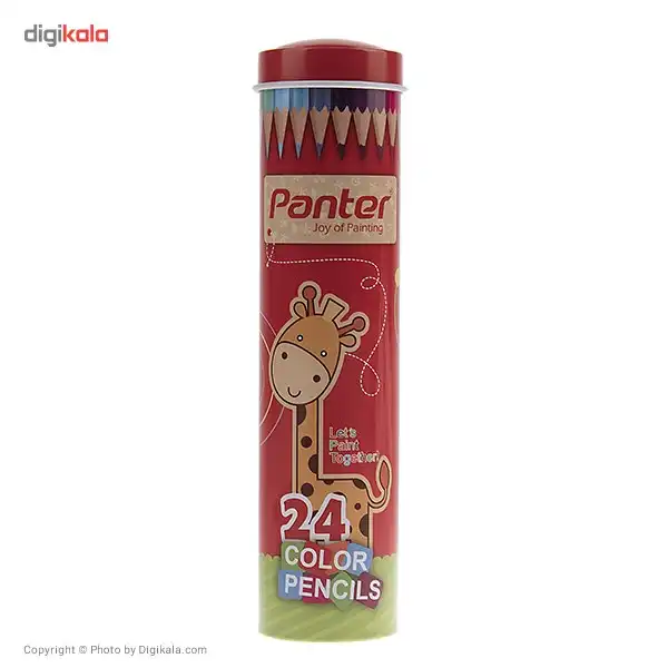 مداد رنگی 24 رنگ پنتر