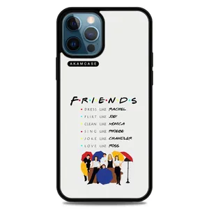 AKAM AMCWA12PROMAX-FRIENDS7 Cover For Apple iPhone 12 Pro Max
