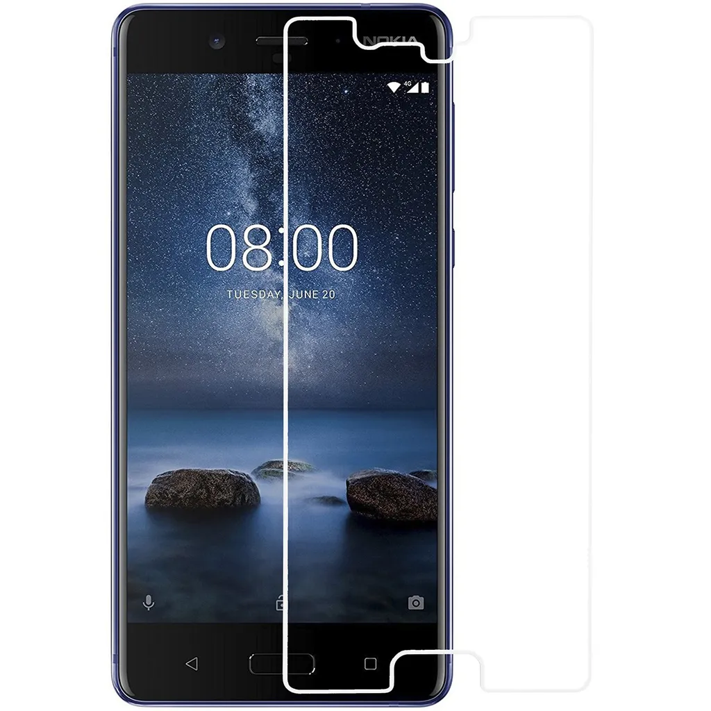 محافظ صفحه نمایش شیشه ای ریمکس مدل Tempered مناسب برای گوشی موبایل نوکیا 8