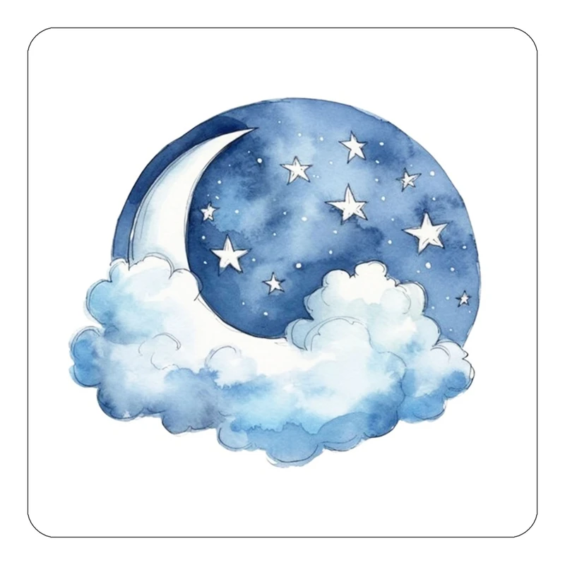 مگنت کاکتی طرح ماه و ستاره مدل mp54731